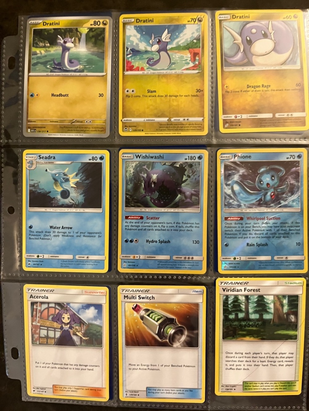 Vintage Pokemon Trading Cards